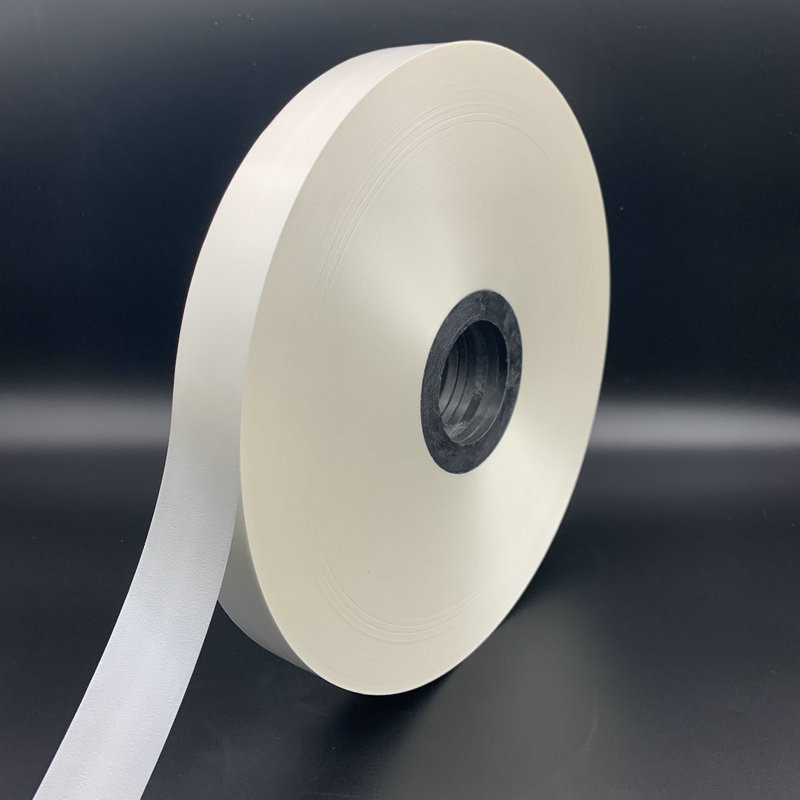 RoHS And REACH Compliant Cable Shielding Protecting PP Foamed Binding Tape 0.08mm