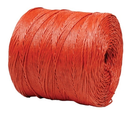 Orange Polypropylene Twine 10000ft For Baling black twist rope pp